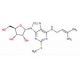 2-Methylthio-N6-isopentenyladenosine (CAS 20859-00-1) - chemical structure image