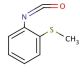 2-(Methylthio)phenyl isocyanate (CAS 52260-30-7) - chemical structure image