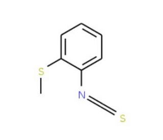 2-(Methylthio)phenyl isothiocyanate (CAS 51333-75-6) - chemical structure image