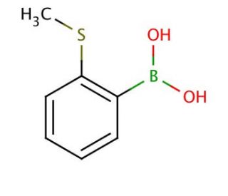 2-(Methylthio)phenylboronic acid (CAS 168618-42-6) - chemical structure image