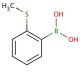 2-(Methylthio)phenylboronic acid (CAS 168618-42-6) - chemical structure image