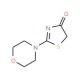 2-morpholin-4-yl-1,3-thiazol-4(5H)-one (CAS 16781-67-2) - chemical structure image