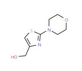 (2-Morpholin-4-yl-1,3-thiazol-4-yl)methanol (CAS 126533-96-8) - chemical structure image