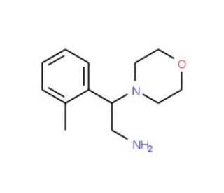 2-Morpholin-4-yl-2-o-tolyl-ethylamine - chemical structure image