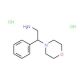 2-Morpholin-4-yl-2-phenyl-ethylaminedihydrochloride - chemical structure image