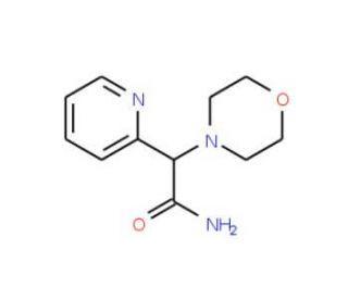 2-Morpholin-4-yl-2-pyridin-2-ylacetamide - chemical structure image