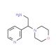 2-Morpholin-4-yl-2-pyridin-3-yl-ethylamine (CAS 410544-52-4) - chemical structure image