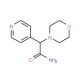 2-Morpholin-4-yl-2-pyridin-4-ylacetamide - chemical structure image