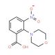 2-Morpholin-4-yl-3-nitrobenzoic acid - chemical structure image