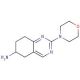 2-morpholin-4-yl-5,6,7,8-tetrahydroquinazolin-6-amine - chemical structure image