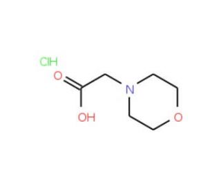 2-(Morpholin-4-yl)acetic acid hydrochloride (CAS 89531-58-8) - chemical structure image