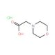 2-(Morpholin-4-yl)acetic acid hydrochloride (CAS 89531-58-8) - chemical structure image