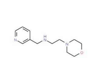 (2-Morpholin-4-yl-ethyl)-pyridin-3-ylmethyl-amine - chemical structure image