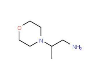 2-Morpholin-4-yl-propylamine (CAS 1005-04-5) - chemical structure image