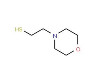 2-morpholin-4-ylethanethiol (CAS 4542-46-5) - chemical structure image