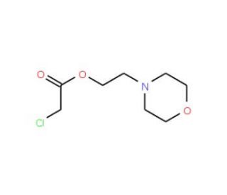 2-Morpholin-4-ylethyl chloroacetate - chemical structure image