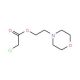 2-Morpholin-4-ylethyl chloroacetate - chemical structure image