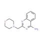 2-(morpholin-4-ylmethyl)quinazolin-4-amine - chemical structure image