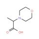 2-Morpholin-4-ylpropanoic acid (CAS 89895-81-8) - chemical structure image