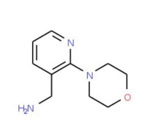 (2-morpholin-4-ylpyridin-3-yl)methylamine (CAS 870063-29-9) - chemical structure image