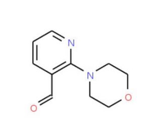 2-Morpholin-4-ylpyridine-3-carboxaldehyde (CAS 465514-09-4) - chemical structure image