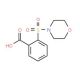 2-(morpholin-4-ylsulfonyl)benzoic acid (CAS 87223-34-5) - chemical structure image