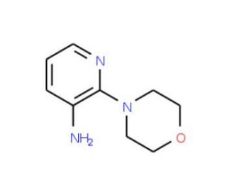 2-Morpholino-3-pyridinamine (CAS 51627-47-5) - chemical structure image