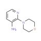 2-Morpholino-3-pyridinamine (CAS 51627-47-5) - chemical structure image