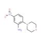2-Morpholino-5-nitroaniline (CAS 4031-79-2) - chemical structure image