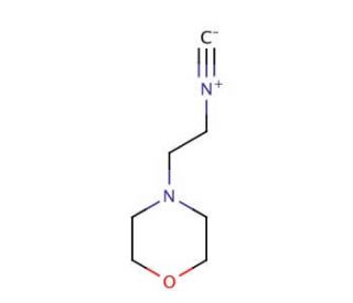 2-Morpholinoethyl isocyanide (CAS 78375-48-1) - chemical structure image