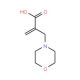 2-(Morpholinomethyl)acrylic acid (CAS 4432-44-4) - chemical structure image