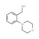 2-Morpholinophenylmethanol (CAS 465514-33-4) - chemical structure image