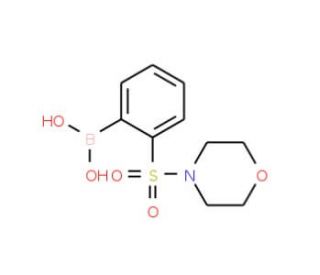 2-(Morpholinosulfonyl)phenylboronic acid (CAS 957062-65-6) - chemical structure image