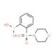 2-(Morpholinosulfonyl)phenylboronic acid (CAS 957062-65-6) - chemical structure image