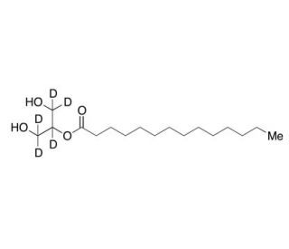 2-Myristoylglycerol-d5 (CAS 3443-83-2) - chemical structure image