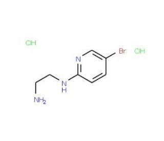 2-N-(2-Aminoethyl)-amino-5-bromopyridine dihydrochloride - chemical structure image