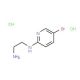 2-N-(2-Aminoethyl)-amino-5-bromopyridine dihydrochloride - chemical structure image
