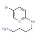 2-N-(4-Aminobutyl)-amino-5-bromopyridine (CAS 199522-78-6) - chemical structure image
