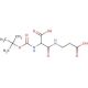 2-(N-Boc-amino)-3-(2-carboxyethylamino)-3-oxopropanoic Acid - chemical structure image