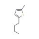 2-n-Butyl-5-methylthiophene (CAS 111510-96-4) - chemical structure image