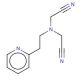 2-N-Dicyanoethyl-pyridinethylamine - chemical structure image