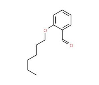 2-n-Hexyloxybenzaldehyde (CAS 7162-59-6) - chemical structure image