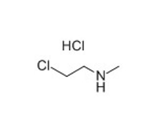 2-N-Methylaminoethyl chloride hydrohloride (CAS 4535-90-4) - chemical structure image