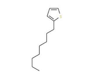 2-n-Octylthiophene (CAS 880-36-4) - chemical structure image
