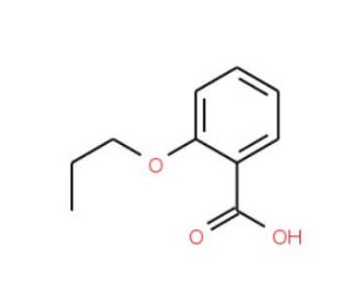 2-n-Propoxybenzoic acid (CAS 2100-31-4) - chemical structure image