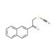 2-Naphth-2-yl-2-oxoethyl thiocyanate (CAS 19339-62-9) - chemical structure image