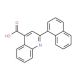 2-Naphthalen-1-yl-quinoline-4-carboxylic acid (CAS 6265-23-2) - chemical structure image