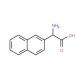 2-(naphthalen-2-yl)-DL-glycine (CAS 33741-78-5) - chemical structure image