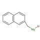 (2-Naphthalenylmethyl)magnesium bromide solution (CAS 127543-80-0) - chemical structure image