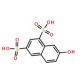 2-Naphthol-6,8-disulfonic acid (CAS 118-32-1) - chemical structure image